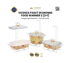 Paket Ekonomis Food Warmer 2 (2+1) Mawar
